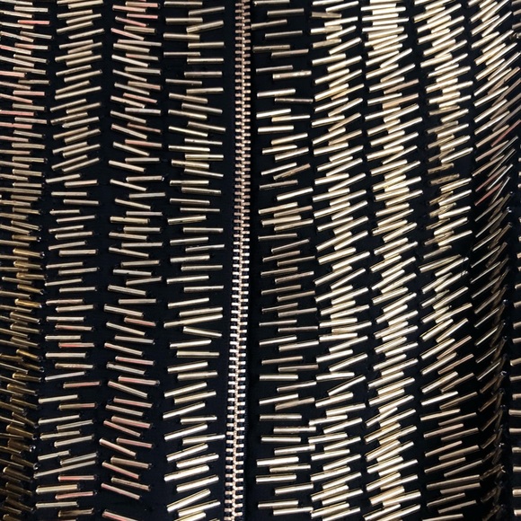 ASOS halter midi dress with beaded top - Picture 3 of 5